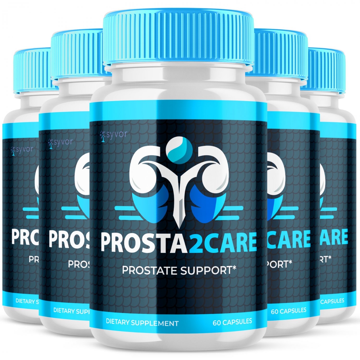 5 Pack Prosta2Care for Men Advanced Prostate Health Support Supplement - 300 Capsules