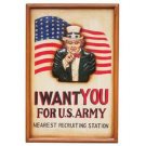 Club Fun™ U.S. Army Hand Painted Sign Board