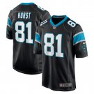 Hayden Hurst Carolina PanthersGame Player Jersey - Black