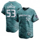 Adolis Garcia American League2023 MLB All-Star Game Limited Player Jersey - Teal