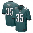 Boston Scott Philadelphia EaglesGame Jersey - Midnight Green