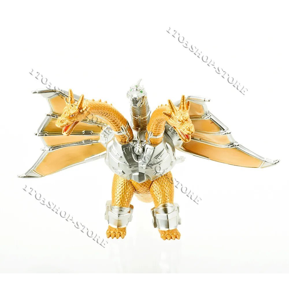 Godzilla King Of The Monster Mecha Ghidorah Gidora 3 Head Gold Dragon 8 ...