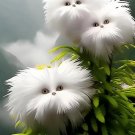 Cat's eye dazzle lion white 50 seeds per pack