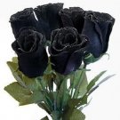 5 Seeds BLACK ROSE Rosa Bush Shrub Perennial Flower
