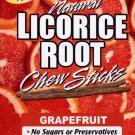Grapefruit Feydar Organic Licorice Root Chew Sticks  (10 sticks per pack)