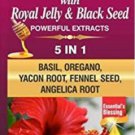 Organic HIBISCUS HONEY With R0YAL JELLY & Black Seed By Essential Palace 5 in 1