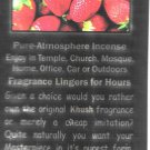 House of Mohan Strawberry Incense 5 packs (50 Sticks total)
