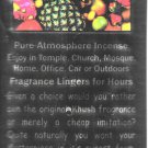 House of Mohan Tropical Fruit Incense 5 packs (50 Sticks total)