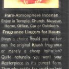 House of Mohan Touch Me Incense 5 packs (50 Sticks total)