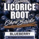 Blueberry Feydar Organic Licorice Root Chew Sticks  (10 sticks per pack)