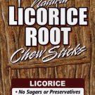 Licorice (Unflavored) Feydar Organic Licorice Root Chew Sticks  (10 sticks/pack)