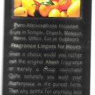 House of Mohan Orange Lemon Incense 5 packs (50 Sticks total)