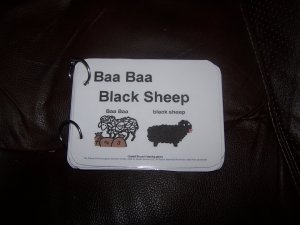 Baa Baa Black Sheep autism pecs speech prek