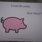 Count the Coins autism PECS Educational
