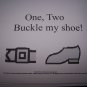 One, Two Buckle my shoe book autism,PECS, Educational