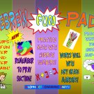 Hebrew Fun Pad (A Dry Erasable Workbook)