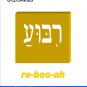 Hebrew Shapes, Colors & Number, Flash Cards