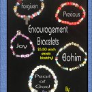 Encouragement Bracelets.  (JOY) Hand-Crafted by Yerushalayim McDonald