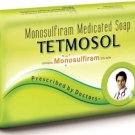 4x TETMOSOL Soap Monosulfiram Medicated skin infection Eczema Itch TFM 75% 100g
