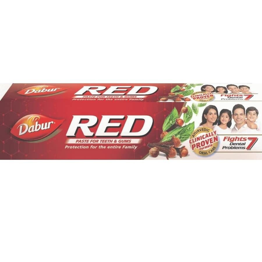 Dabur Red Toothpaste toothache fresh breath tooth decay bad odor 200gm