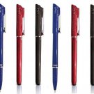 Cello Dokuflow 0.8mm Super Smoothest Writing Ball Pen (Blue Ink) - Pack of 10