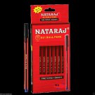 Nataraj Classic RED INK Ball Pen |Pack of 20|light weight pen |Smooth writing