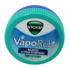 6x Vicks Vaporub Ointment Vaporizing blocked nose cough Nasal headache Relief 5g