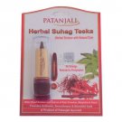 Patanjali Herbal Suhag Teeka Sindoor Vermillion 3gm for Beauty Personal Care