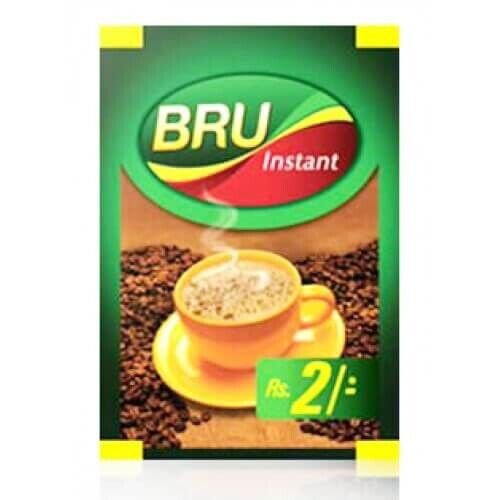 BRU INSTANT COFFEE POWDER SACHETS (2.2g) Pack of 120, COFFEE 70% ...