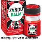 2x Zandu Balm Ultra Power Strong Headache, Backache, Knee Joint Pain, Cold