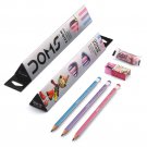 DOMS Zoom Ultimate Dark Triangle 10 Pencils with one Eraser & Sharpener inside
