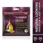 Garnier Black Natural cream 3.16 Natural Burgundy Hair Colour Cream (Pack of 8)