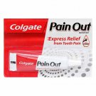 2x Colgate Pain Out Dental Gel Express relief from tooth pain 10g, Free Shipping