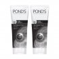 2x Pond's Pure Detox Anti-Pollution Purity Face Wash With Activated Charcoal 50g