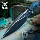M48 Liberator Fixed Knife 8.5" 2Cr13 Steel Blade Black G10 Handle