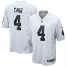 Derek Carr Las Vegas Raiders Game Jersey - White