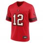 Men's Tom Brady Red Tampa Bay Buccaneers Replica Player Jersey
