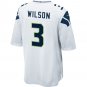 Russell Wilson Seattle Seahawks Game Jersey - White