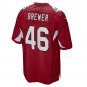 Aaron Brewer Arizona Cardinals Game Jersey - Cardinal