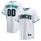 Arizona Diamondbacks Alternate Replica Custom Jersey - White