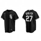 Mens Chicago White Sox Lucas Giolito Cool Base Replica Jersey Black