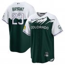 Men's Colorado Rockies Kris Bryant City Connect Replica Jersey - Green