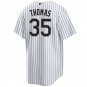Men's Chicago White Sox Frank Thomas Replica Home Jersey - White