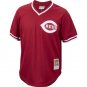 Men's Pete Rose Cincinnati Reds Mitchell & Ness Cooperstown Collection Authentic Mesh Batting Practi