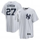 Men's New York Yankees Giancarlo Stanton Home Player Name Jersey - White