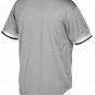 Men's Chicago White Sox Road Grey Cooperstown Collection V-Neck Mesh Batting Practice Jersey By Mitc