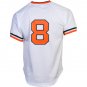 Men's Baltimore Orioles Cal Ripken Jr. Mitchell & Ness White 1985 Authentic Cooperstown Collection B