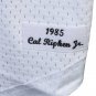 Men's Baltimore Orioles Cal Ripken Jr. Mitchell & Ness White 1985 Authentic Cooperstown Collection B