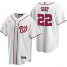 Mens Washington Nationals Juan Soto Cool Base Replica Jersey White