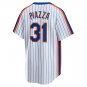 Men's New York Mets Mike Piazza Home Cooperstown Collection Player Jersey - White
